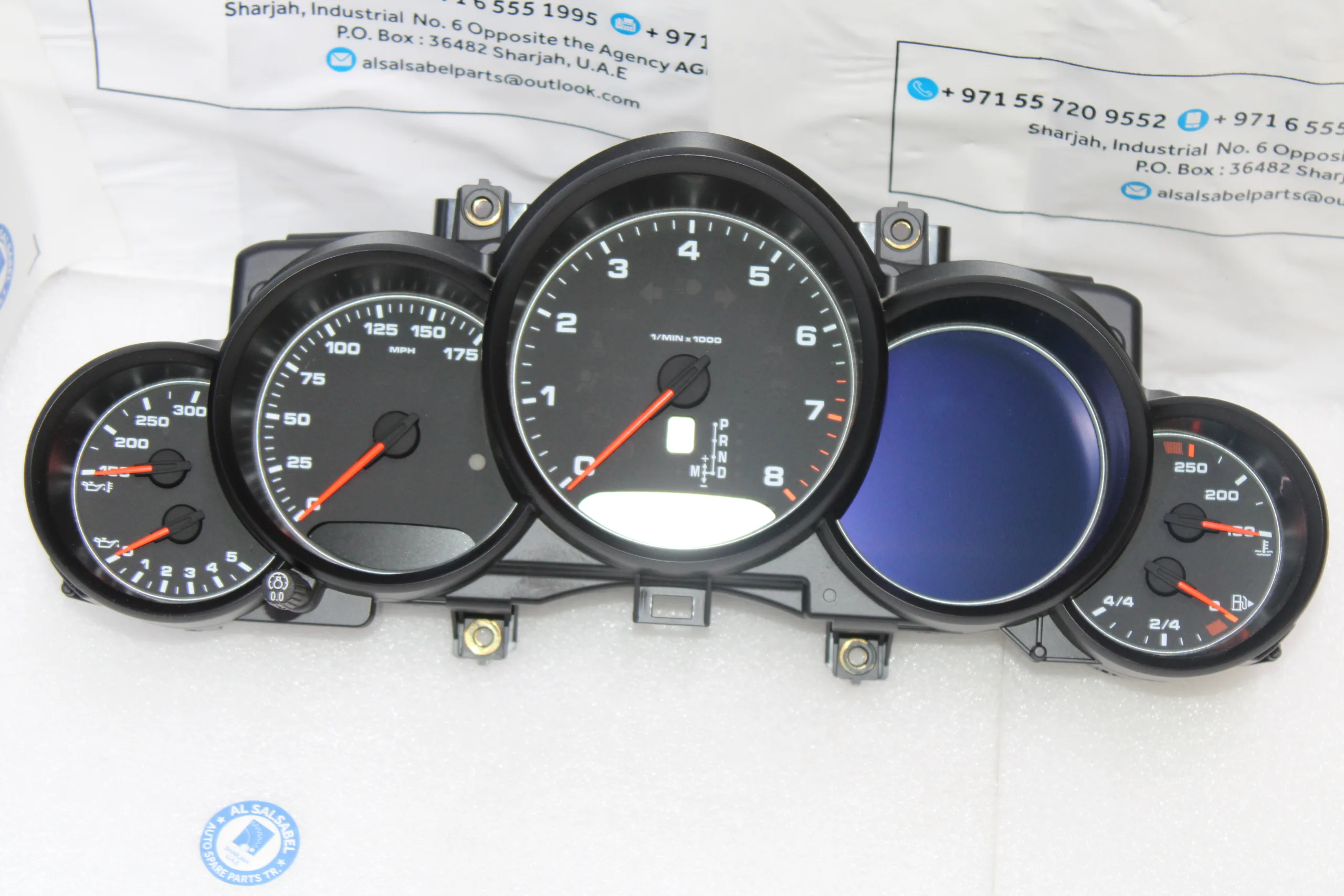 Porsche Cayenne Speedometer Instrument Cluster 7P5920950P