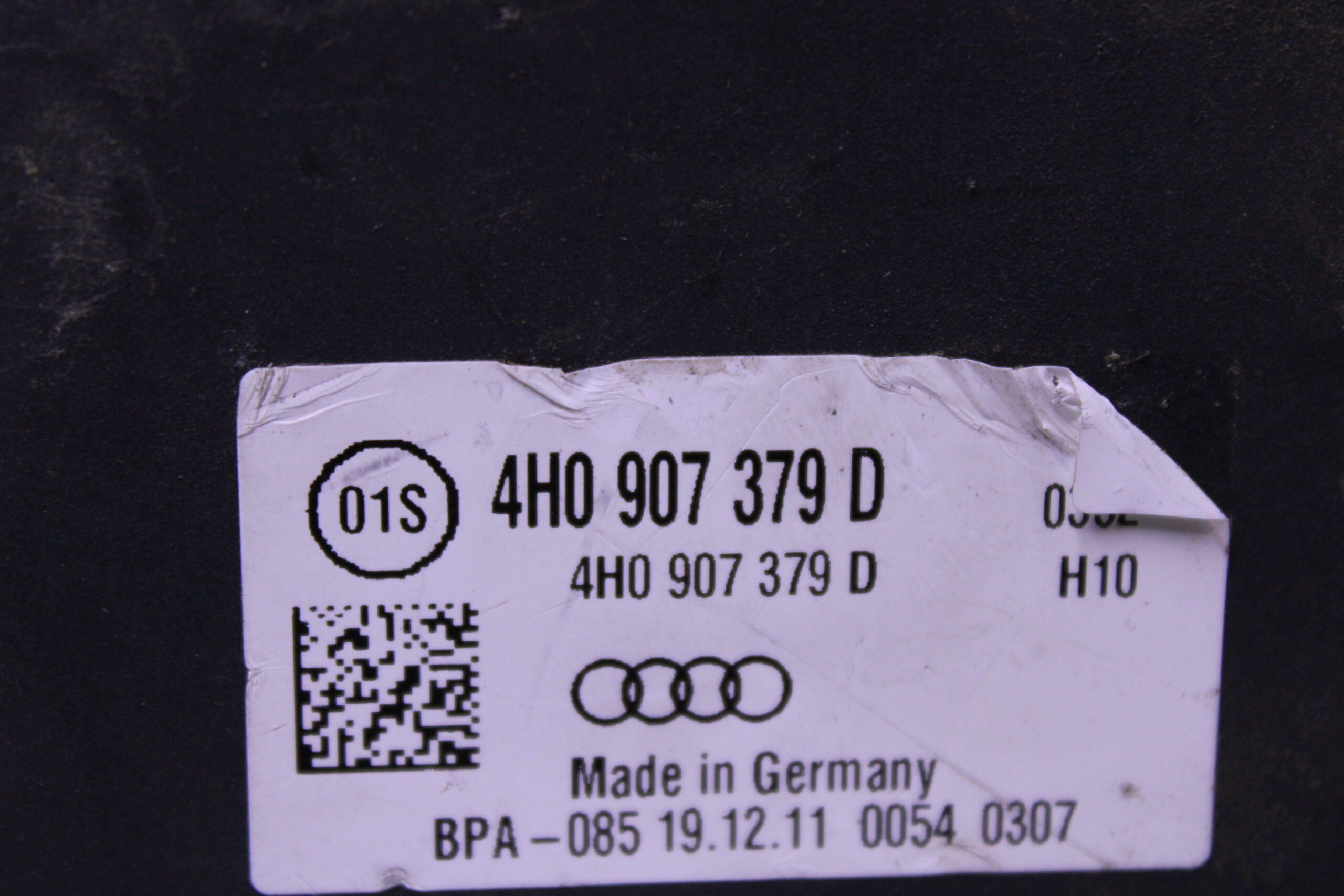 AUDI A8 S8 ABS MODULE WITH PUMP 4H0907379D