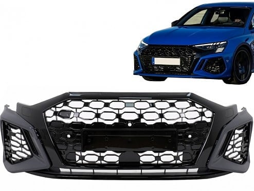 AUDI A3 FRONT BUMPER COMPLETE LOOK RS3 2020- 8Y0807065