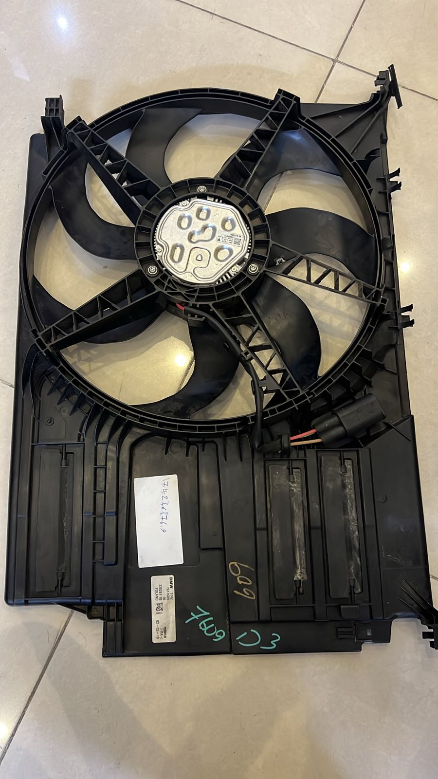 Bmw Engine Cooling Fan Assembly 17427617609