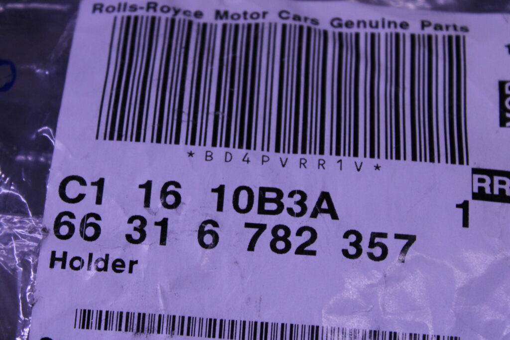 ROLLS ROYCE Bracket fsensor 66316782357