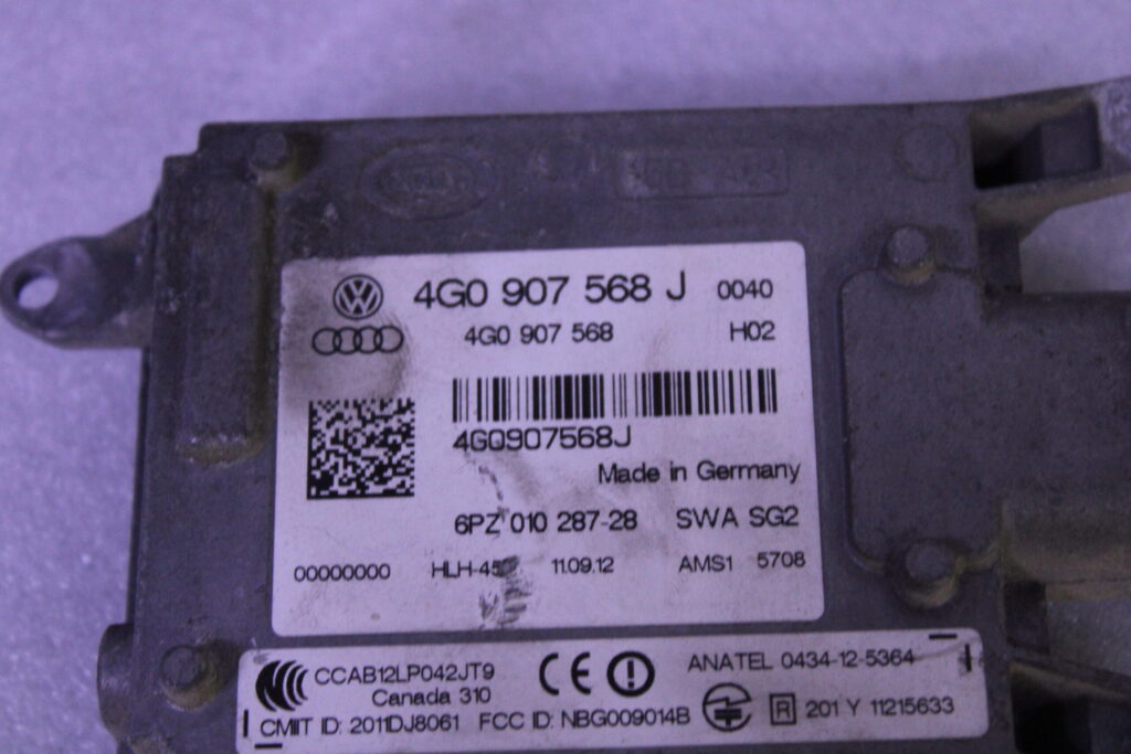 AUDI A7 CONTROL UNIT FOR LANE CHANGE ASSIST 4G0907568J