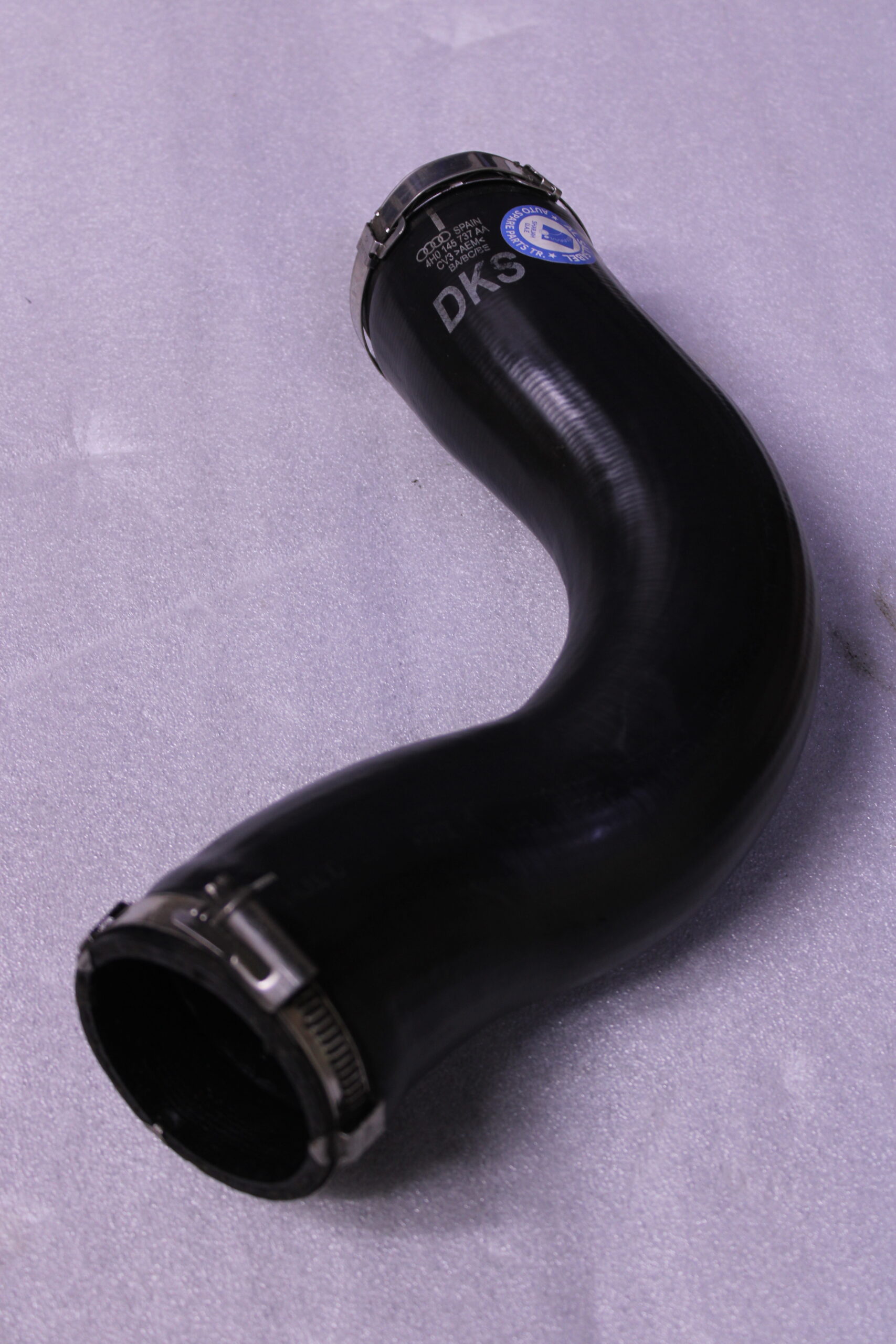 Audi A8 Intercooler Pressure Hose 4H0145737Aa