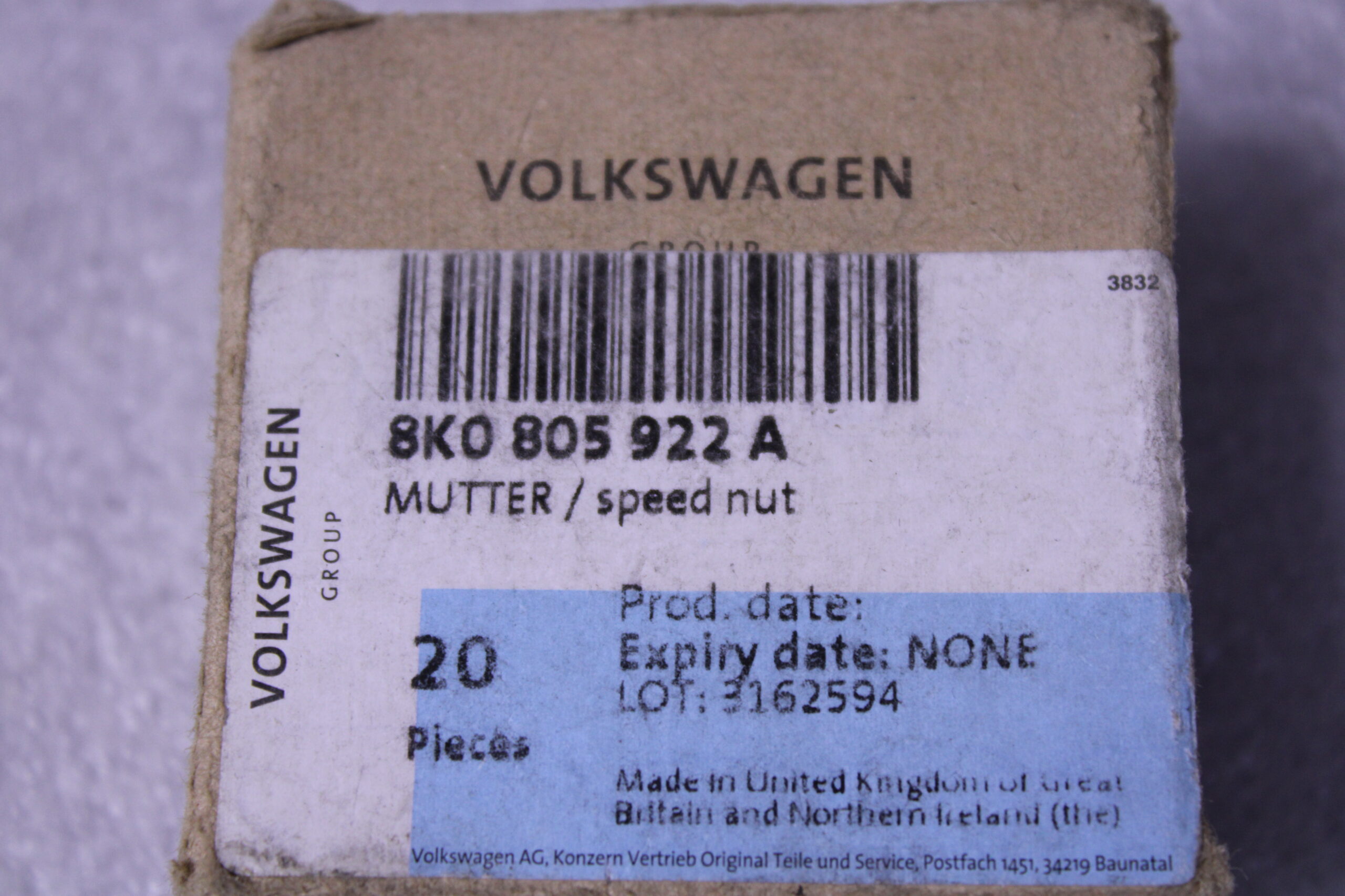 Audi A5 Bodywork Front Part 8K0805922A