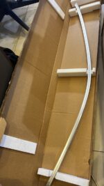 BMW Trim window frame upper door FRONT right 51337444098
