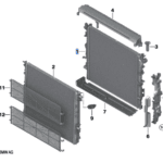 BMW 7 SERIES G70 RADIATOR 17115A187E4-T
