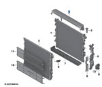 BMW 7 SERIES G70 COVER TOP 17115A19781-D