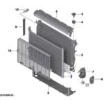 BMW 5 SERIES G30 RADIATOR 17118484639-T
