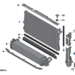 BMW 2 SERIES U06 X1 SERIES U11 X2 SERIES U10 COVER BOTTOM LEFT 17119846976