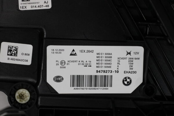 Bmw 5 Series G30 Lci Headlamp Adaptive Led Left 63119479261