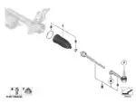 AUDI Q7 COVER FOR DOOR RIGHT REAR 4M0853970F