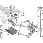 BMW X5 SERIES G05 G05 LCI G18 G18 LCI X6 SERIES G06 G06 LCI X7 G07 G07 LCI WISHBONE WITH RUBBER MOUNT LEFT 33306878021