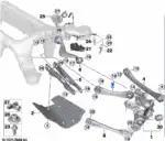 AUDI A8 GUIDE SECTION LEFT 4N0807283E