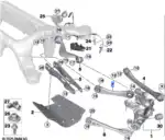 AUDI Q7 AIR GUIDE LEFT 4M0121283DK