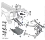 BMW 3 SERIES G20 ACTUATOR DRIVE EXHAUST FLAP 18308686640