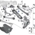 AUDI Q5 COOLANT HOSE 80A819334AG