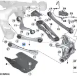 BMW 5 SERIES G60 RADAR SENSOR SHORT RANGE 66325B551E4