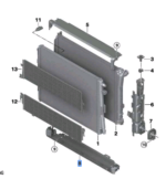 BMW 3 SERIES G20 COVER LOWER 17118666838