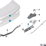 AUDI Q7 COOLANT HOSE 4M2122157B