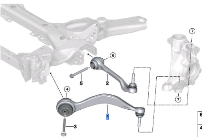 BMW 3 SERIES G20 TENSION STRUT WITH HYDR MOUNT RIGHT 31106894668