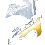 BMW M SERIES CHARGE AIR DUCT 13718054843