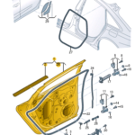 AUDI A6 2022 DOOR REAR RIGHT 4K5833052B