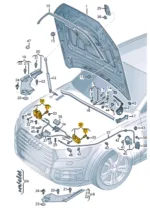 4M0823509-150X211.Png Bmw 4 Seriesg82 M4 Bracket For Engine Oil Cooler Line 17228053474