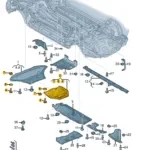 AUDI Q7 Q8 BRACKET 4M0907682B