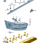 AUDI Q7 TAIL LIGHT RIGHT 4M0945096-D
