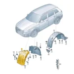 VOLKSWAGEN TOUAREG THROTTLE VALVE ADAPTER 06E133062C