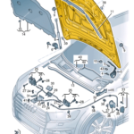 VOLKSWAGEN TOUAREG THROTTLE VALVE CONTROL ELEMENT 057128063D