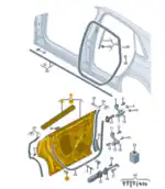 AUDI A4 TRIM 8W1857304
