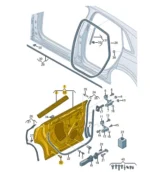 AUDI A4 TRIM 8W1857304