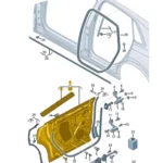AUDI A4 TRIM 8W1857304