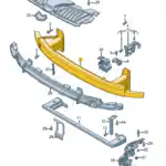 VOLKSWAGEN POLO GUIDE JOINT RIGHT 6N0407365A