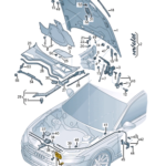 AUDI A8 LID LOCK MICRO SWITCH 4N0823509