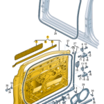 AUDI A8 2022 DOOR FRONT RIGHT 4N0831052A