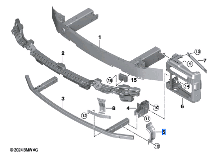 Bmw X3 Series G45 Vertical Connection 51115A26E83 Bmw X3 Series G45 Vertical Connection 51115A26E83-D
