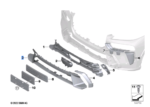BMW X7 SERIES G07 LCI TRIM CENTRE FRONT 51115A27162
