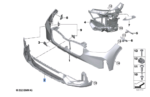 BMW X1 SERIES U11 BUMPER PANEL FRONT BOTTOM RIGHT 51115A7E446