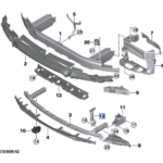 BMW 5 SERIES G30 VERTICAL CONNECTION RIGHT 51117357180