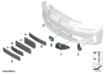 BMW 4 SERIES G22 G22 LCI G23 G23 LCI G26 G26 LCI ACC COVER 51118738602