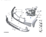 BMW X1 SERIES U11 MOUNT LEFT 51119883583
