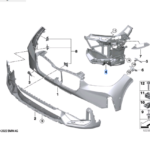 BMW X1 SERIES U11 MOUNT LEFT 51119883583