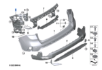 BMW X1 SERIES U11 U12 MOUNT SIDE REAR LEFT 51129883543