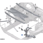 BMW 5 SERIES G30 MOUNTING HEADLIGHT RIGHT 51647383858