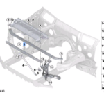 BMW X3 G01 X3 G01 LCI X3 G08 X3 G08 LCI X3 F97 X3 F97 LCI X4 G02 X4 G02 LCI X4 F98 X4 F98 LCI RADIATOR SUPPORT 51647400111