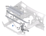BMW X3 SERIES G01 SUPPORT FRONT PANEL RIGHT 51647421990