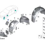 BMW 5 SERIES G30 G30 LCI G31 G31 LCI 6 SERIES G32 7 SERIES G11 G11 LCI G12 G12 LCI 8 SERIES G14 COVER BULB REPLACEMENT 51717340199