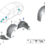 BMW 3 SERIES G20 COVER WHEEL ARCH FRONT RIGHT 51719448746